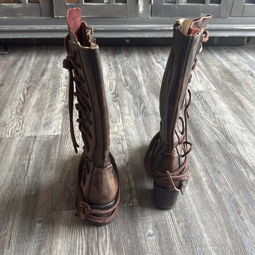Freebird by Steven Cash leather boots 7 - Picture 6 of 7